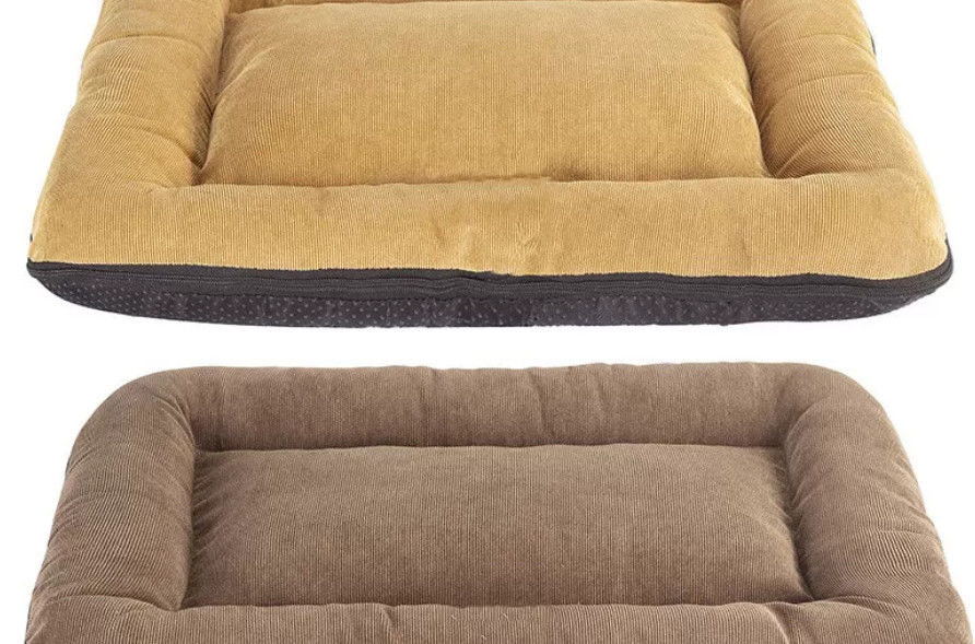 Almofadas pequenas médias do canil do cão dos gatos do colchão confortável macio da cama do animal de estimação da caixa grandes