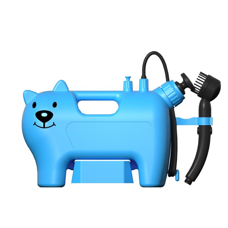 O pente macio do silicone da segurança da massagem da escova do banho do cão do banheiro com os acessórios do animal de estimação da caixa do champô para gatos rega a ferramenta da preparação
